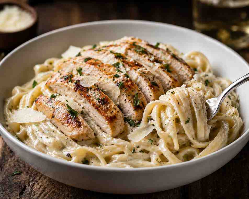 Chicken Alfredo Pasta
