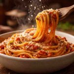 Steaming-pasta-with-fresh-Parmesa