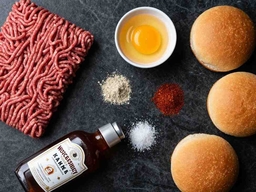 homemade hamburgers