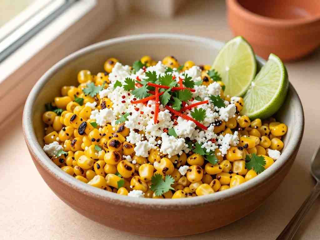 Mexican Street Corn Salad by spices dragon